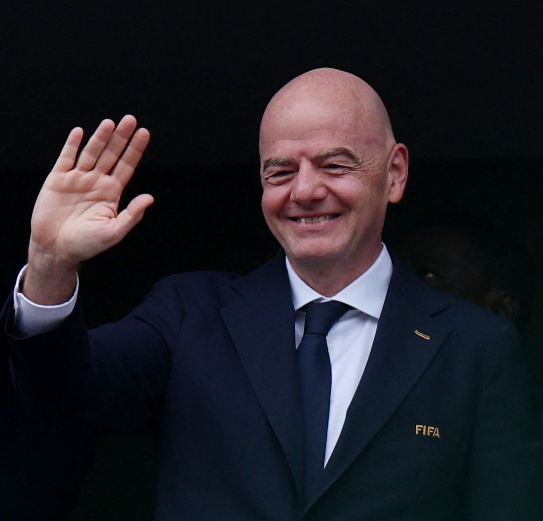 El presidente de la FIFA, Gianni Infantino. Foto: Reuters